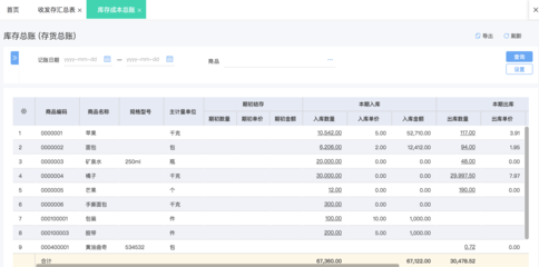 工厂的进销存软件